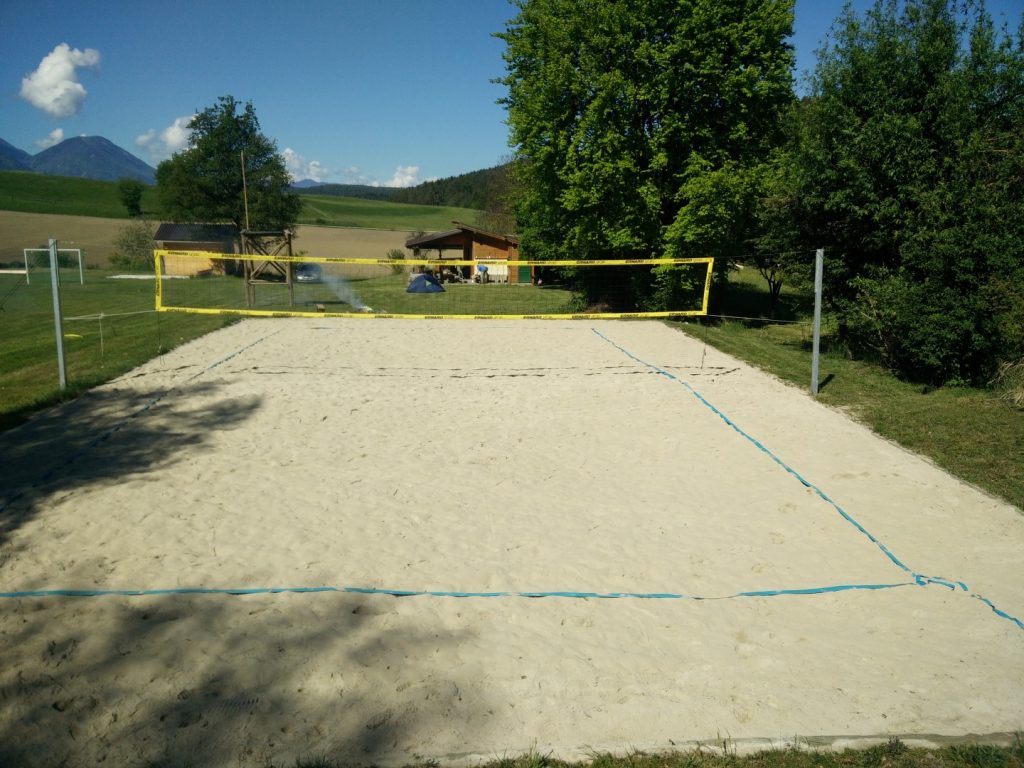 Volleyball am Jugendzeltplatz Turnersee
